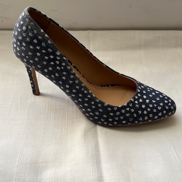 Loft Chambray Heeels - Picture 1 of 3